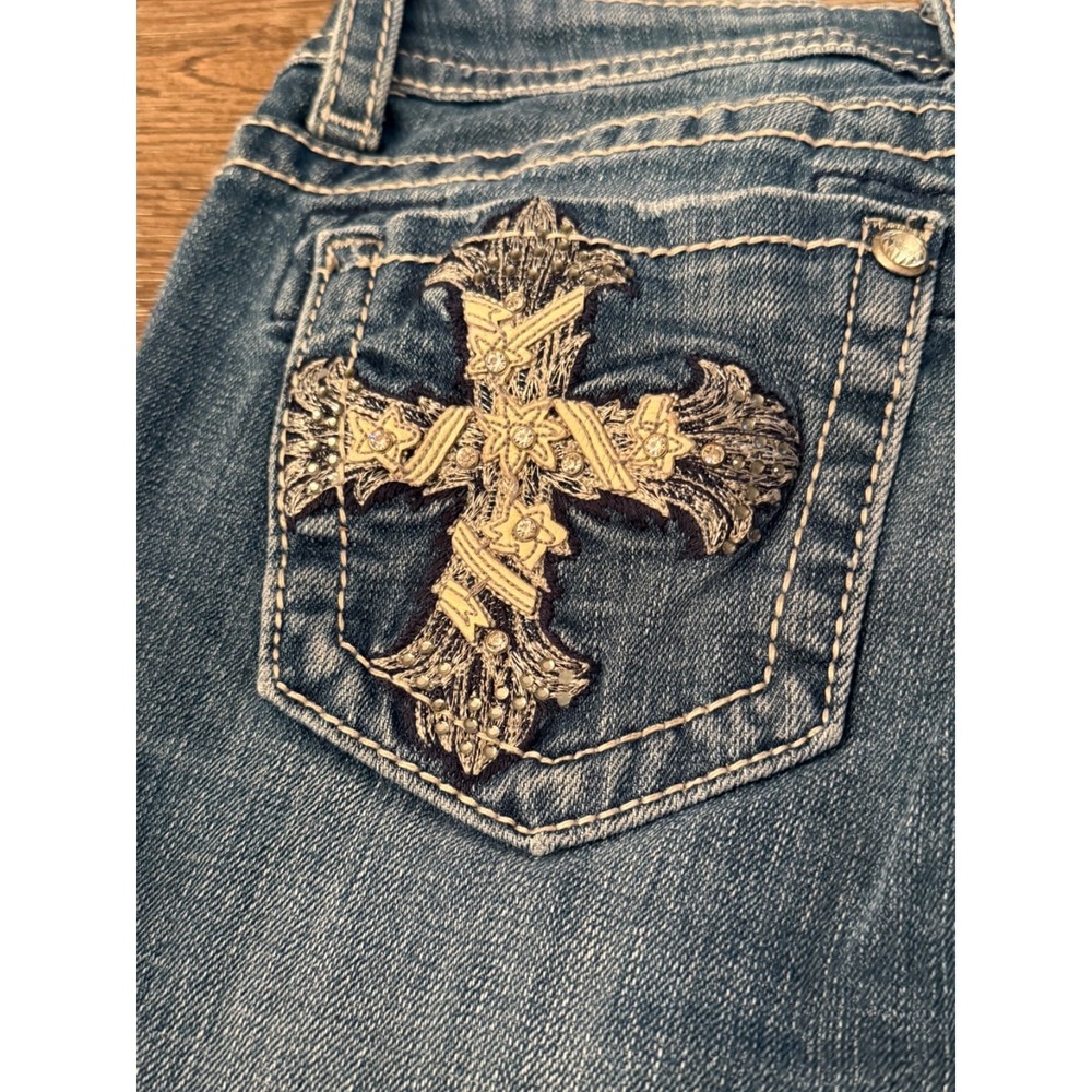 Miss Me Jeans Size 24 JE5445B2R Bootcut EXCELLENT CONDITION!! - Picture 8 of 16